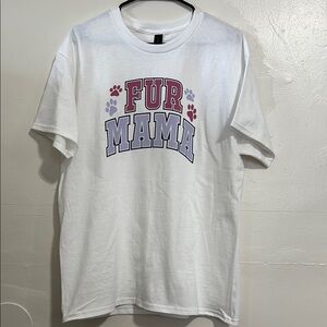 Handmade‎ 'Fur Mama' Graphic T-Shirt